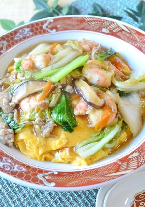 絶品!とろとろ卵の中華丼♪-レシピのメイン写真