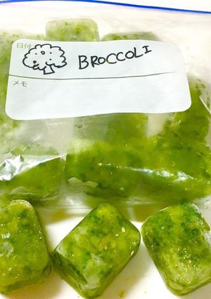 ブロッコリー-離乳食初期・中期・後期--レシピのメイン写真
