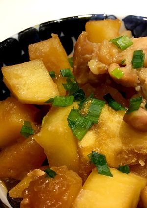 【ホットクック】鶏とじゃがいもの炒め煮-レシピのメイン写真