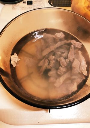牛スジの下処理★料理の基本★意外と簡単-レシピのメイン写真