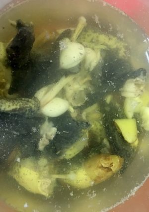 カエルの塩味スープ（石鱗スーリン）-レシピのメイン写真