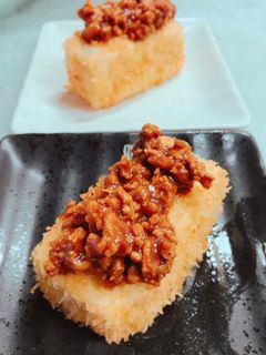 カリッ!豆腐カツの肉味噌かけ-レシピのメイン写真