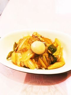 簡単!残り野菜で中華丼♬-レシピのメイン写真