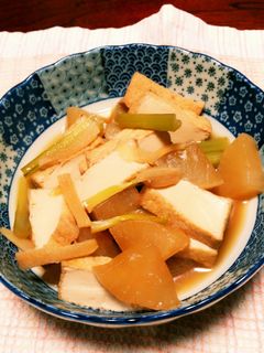 *大根と厚揚げの煮物*-レシピのメイン写真