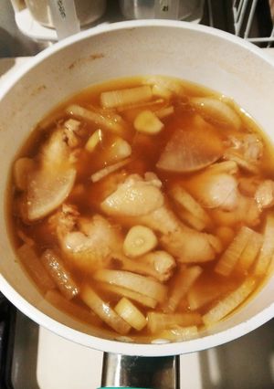 鶏手羽元と大根の黒酢さっぱり煮込み-レシピのメイン写真