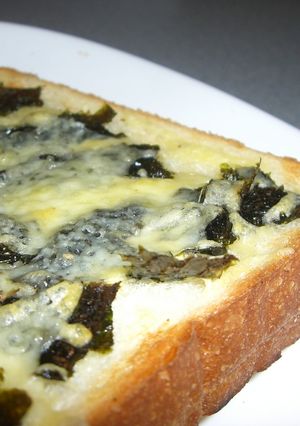 くせになる味！のりチーズトースト-レシピのメイン写真