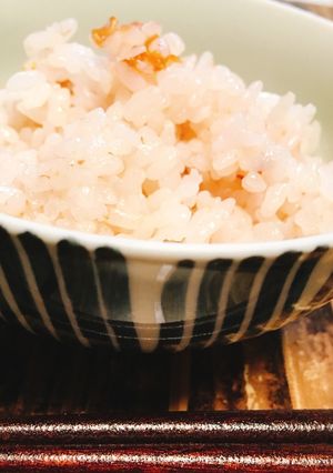 シンプルな美味しさ♡桜色の梅ごはん-レシピのメイン写真