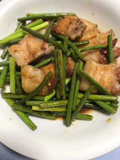 豚ばら肉とにんにくの芽のスタミナ炒め-レシピのメイン写真