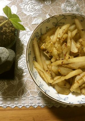 菊芋の麻辣ペッパー炒め-レシピのメイン写真