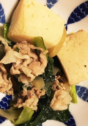 お手軽肉豆腐-レシピのメイン写真