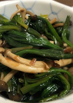 ほうれん草としめじのお浸し-レシピのメイン写真