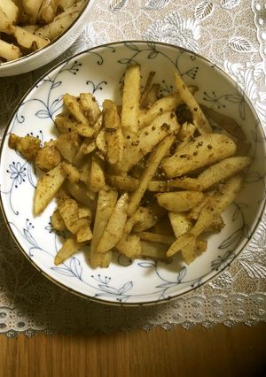 菊芋のカレー風味炒め-レシピのメイン写真