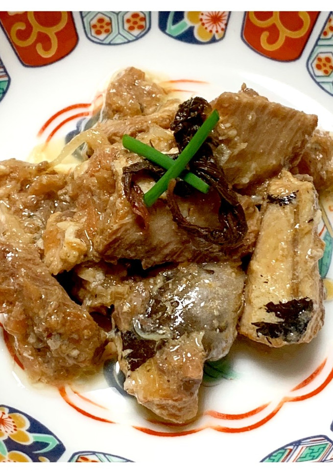 鍋不要！缶詰で作る！いわしの梅煮風-レシピのメイン写真