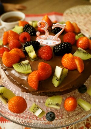 我が家のチョコレートケーキ2018-レシピのメイン写真