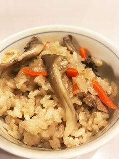 舞茸と鶏肉の炊き込みご飯☆-レシピのメイン写真