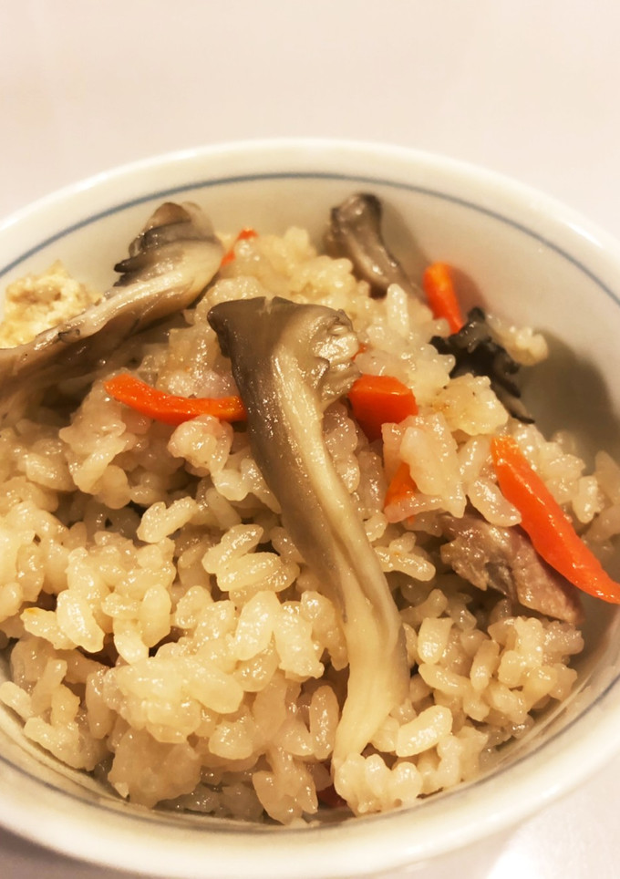 舞茸と鶏肉の炊き込みご飯☆-レシピのメイン写真