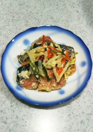 北海道新巻鮭の飯寿司 樽漬け-レシピのメイン写真