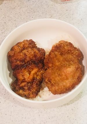 カツ丼三種（ソース・タレ・カツ丼）-レシピのメイン写真