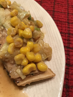 とうきびとキャベツと鮭のちゃんちゃ焼き-レシピのメイン写真