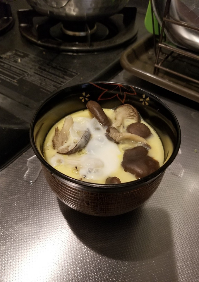 きのこの茶碗蒸し-レシピのメイン写真