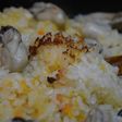 ストウブで炊く牡蠣のバターライス