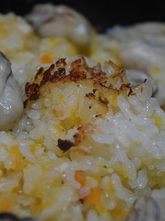 ストウブで炊く牡蠣のバターライス-レシピのメイン写真