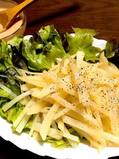 簡単オーロラソース✨ジャガイモ炒め-レシピのメイン写真