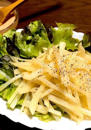 簡単オーロラソース✨ジャガイモ炒め-レシピのメイン写真