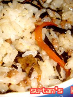 ひじきの混ぜごはん~ひじきの煮物を使って-レシピのメイン写真