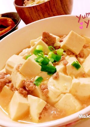 和風麻婆豆腐 (^-^)♡-レシピのメイン写真