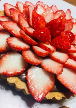 生チョコいちごタルト-レシピのメイン写真