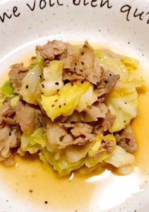 豚肉とキャベツの胡麻味噌ピリ辛炒め☆☆-レシピのメイン写真