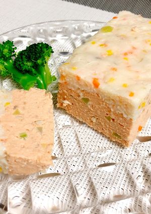 犬用☆食いつき抜群!サーモンのテリーヌ-レシピのメイン写真