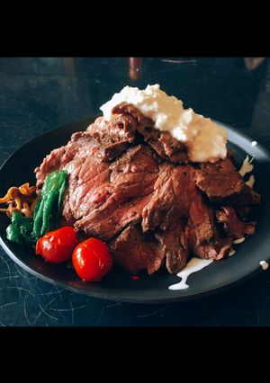 ローストビーフ丼-レシピのメイン写真