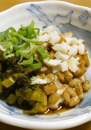 冷蔵庫にある物で！おつまみ納豆-レシピのメイン写真