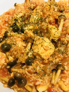 トマト缶&ケチャップ☆煮込みチキンライス-レシピのメイン写真