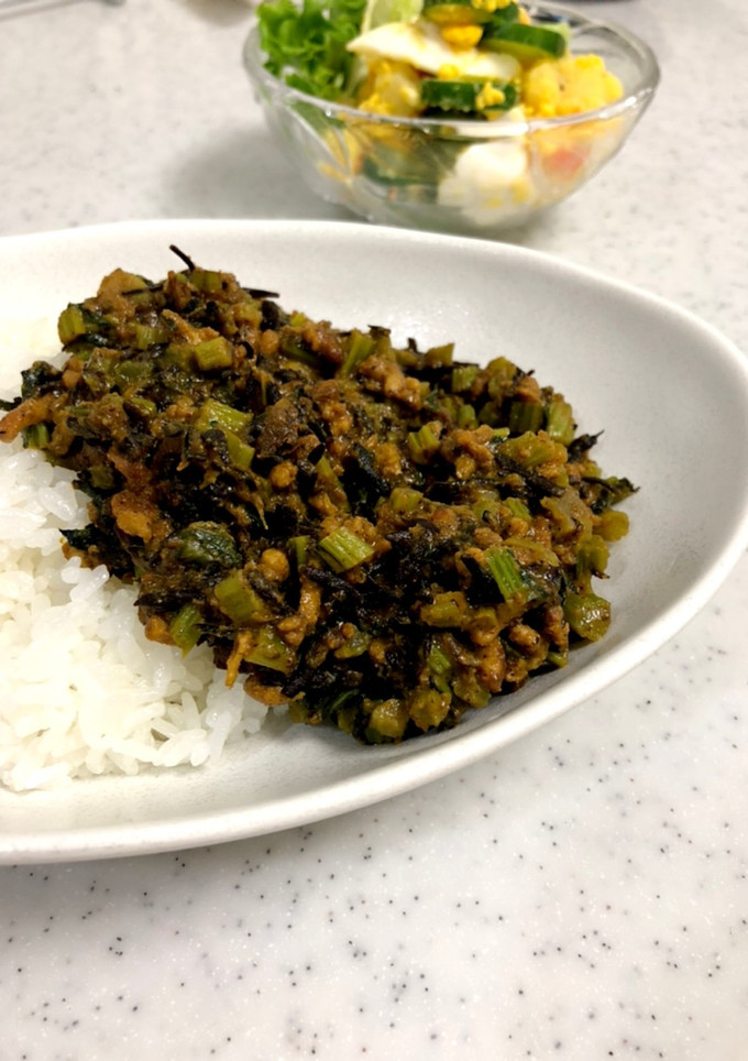 ひじきの和風キーマカレー-レシピのメイン写真