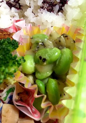 お弁当に♪枝豆ブラックペッパーチーズ-レシピのメイン写真