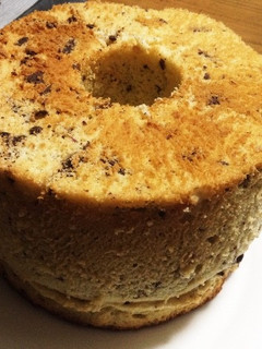 サツマイモチョコチップシフォンケーキ-レシピのメイン写真