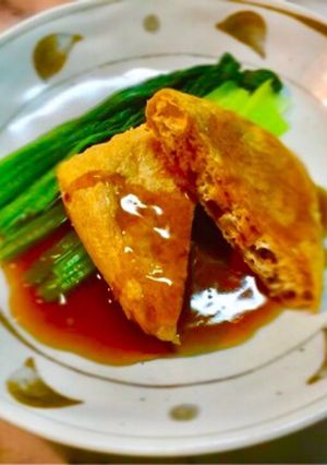 No1044油揚げパリパリ焼きフレンチ風-レシピのメイン写真