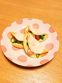 子どもと一緒に作れるミニピザ-レシピのメイン写真