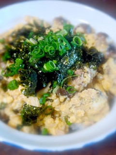すぐ食べたい時に!レンチンサバの卵丼-レシピのメイン写真