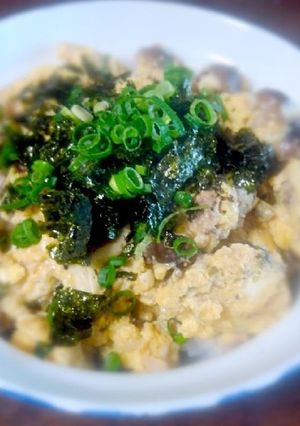 すぐ食べたい時に!レンチンサバの卵丼-レシピのメイン写真