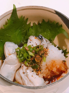 ぷっくり牡蠣の辛味大根おろしポン酢-レシピのメイン写真