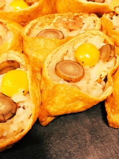 炊き込みおこわでおいなりさん♪-レシピのメイン写真