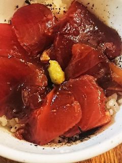 マグロの黒蜜漬け丼-レシピのメイン写真
