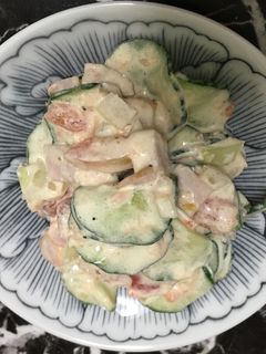 簡単♪トマトときゅうりのツナサラダ-レシピのメイン写真