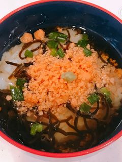 塩こんぶ、かつお節の鮭だし茶漬け!-レシピのメイン写真