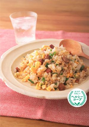もち麦で作る焼豚チャーハン-レシピのメイン写真