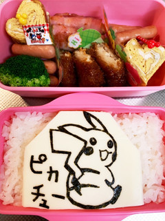 キャラ弁♪ピカチュウキャラ弁-レシピのメイン写真